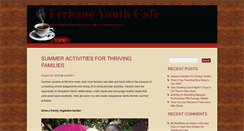 Desktop Screenshot of ferbaneyouthcafe.com